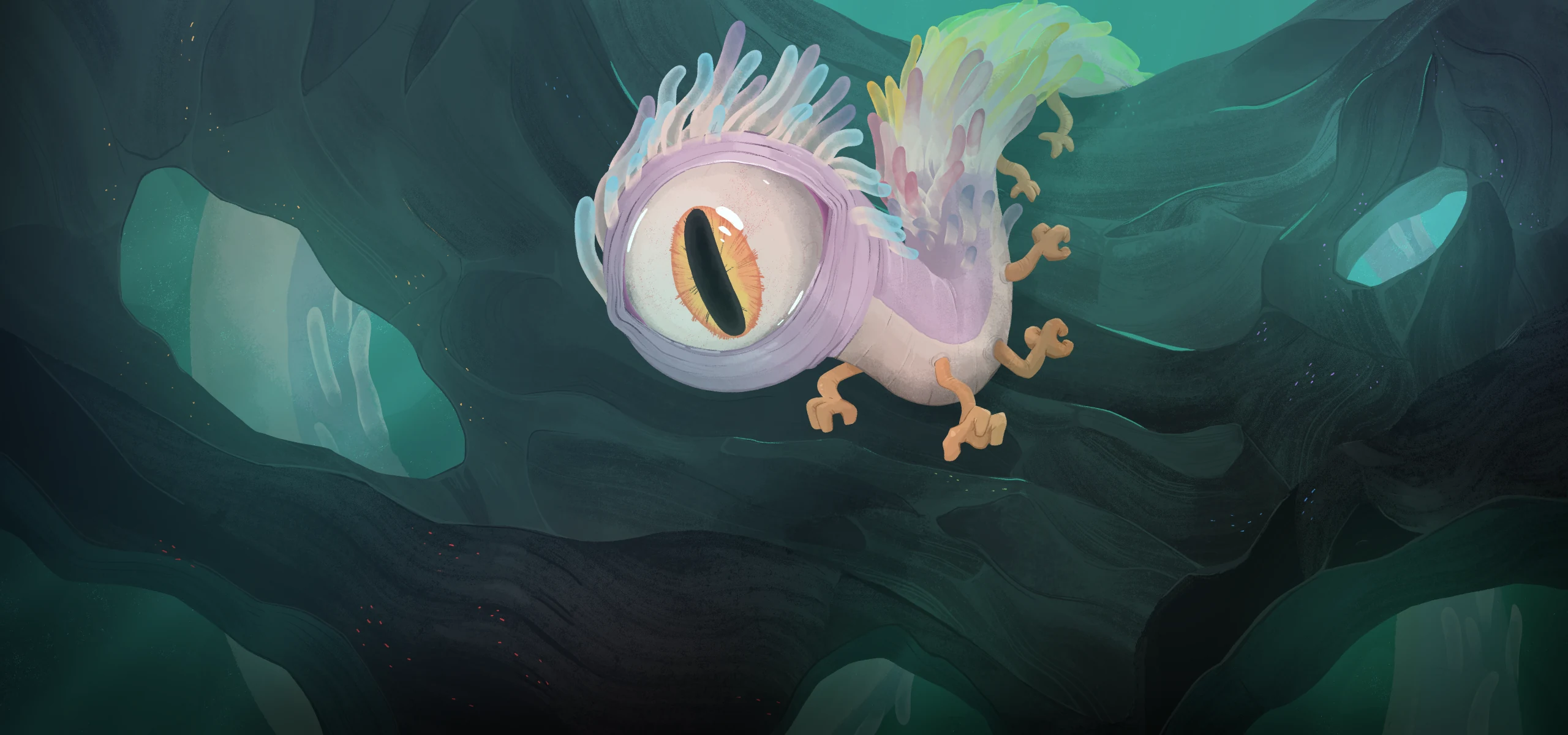Orobas, Living Rainbow: the scene from the game