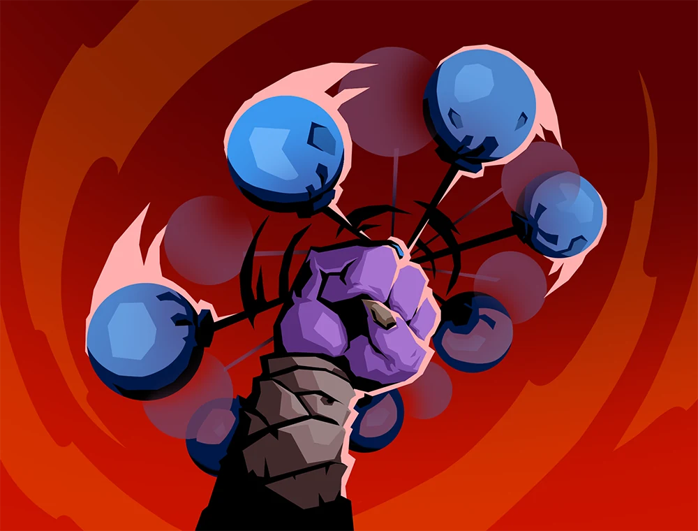 Bolas card art, Slay the Spire 2