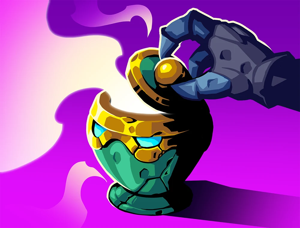 Discovery card art, Slay the Spire 2