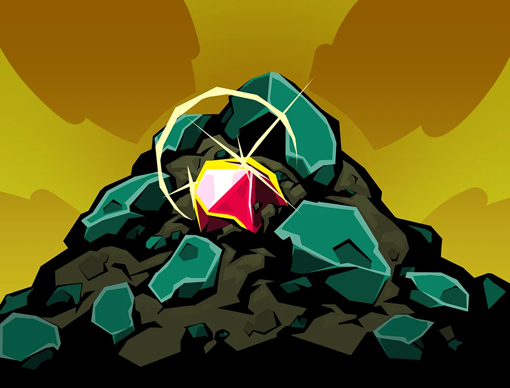 Hidden Gem card art, Slay the Spire 2