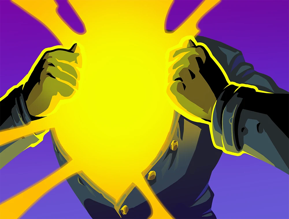 Panache card art, Slay the Spire 2
