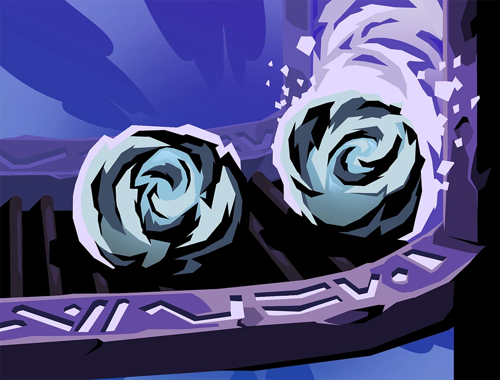 Production card art, Slay the Spire 2