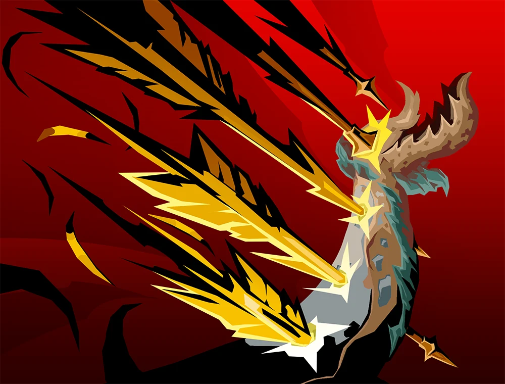 Salvo card art, Slay the Spire 2