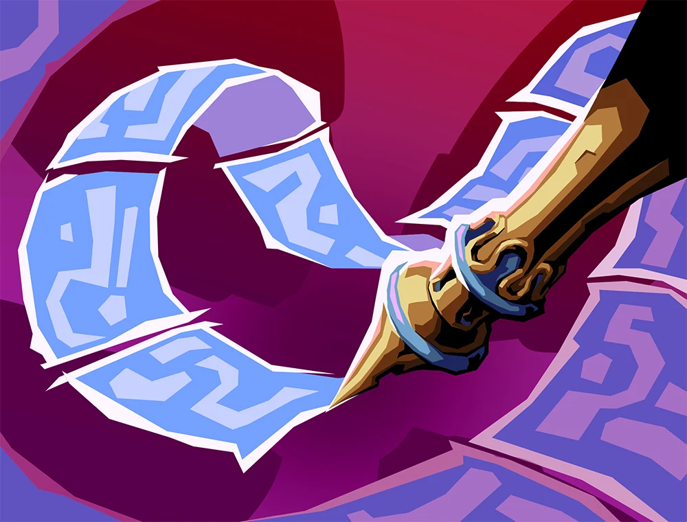 Scrawl card art, Slay the Spire 2