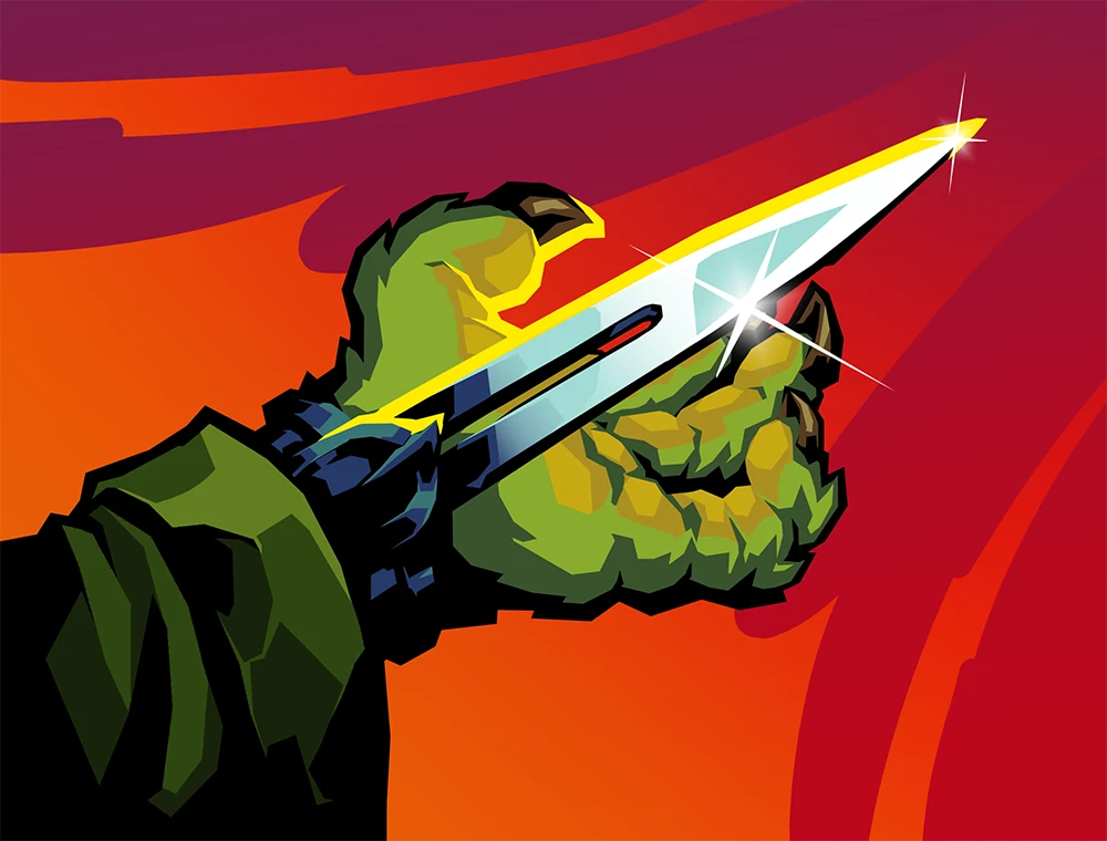 Secret Weapon card art, Slay the Spire 2