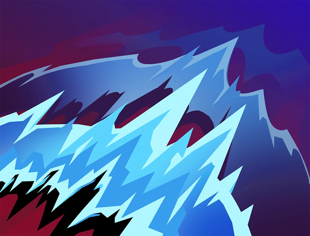 Shockwave card art, Slay the Spire 2