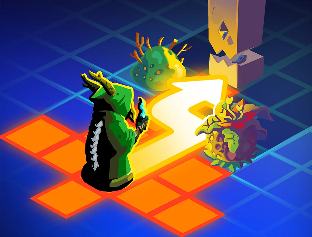 Thinking Ahead card art, Slay the Spire 2