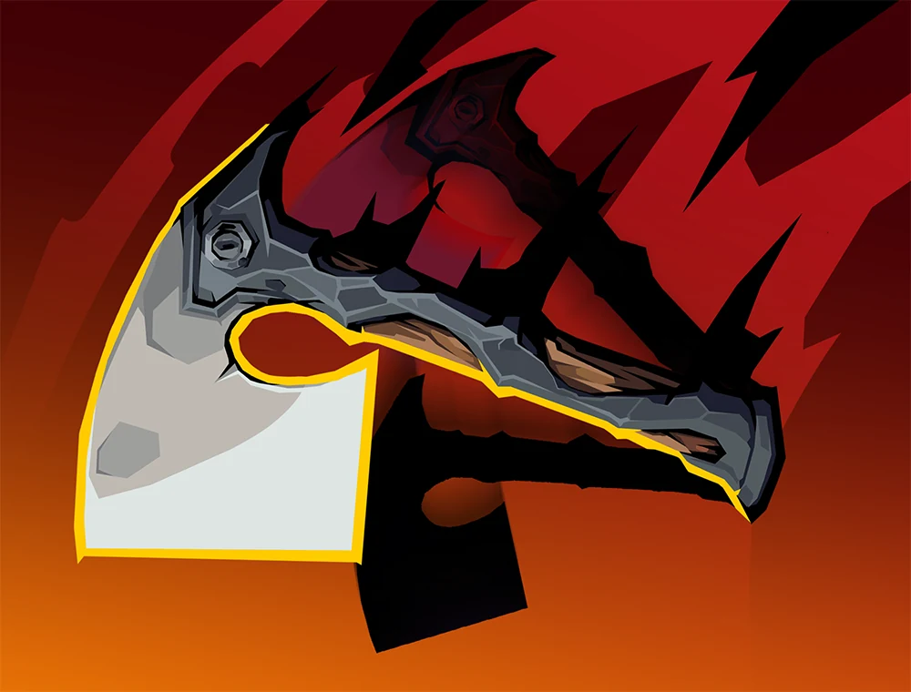 Thrumming Hatchet card art, Slay the Spire 2