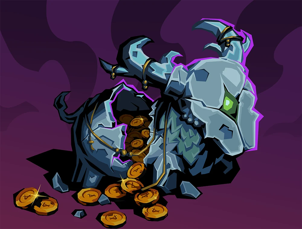 Debt card art, Slay the Spire 2