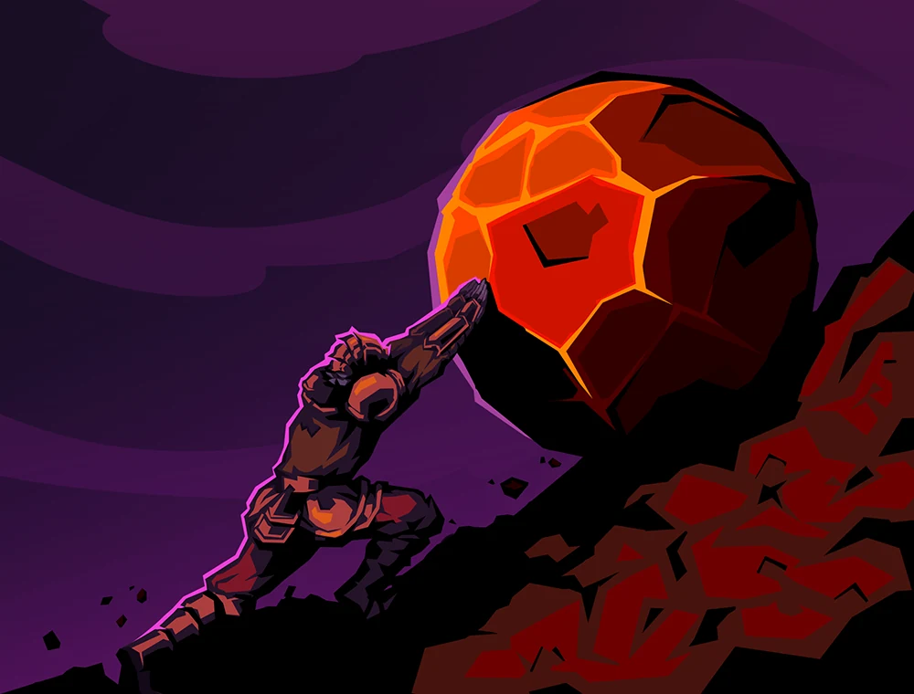 Folly card art, Slay the Spire 2
