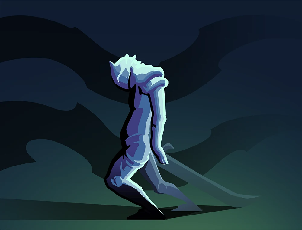 Regret card art, Slay the Spire 2