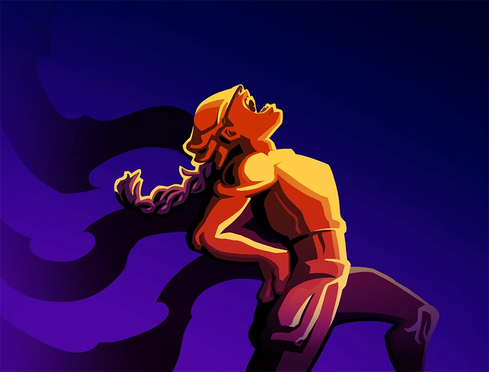 Writhe card art, Slay the Spire 2