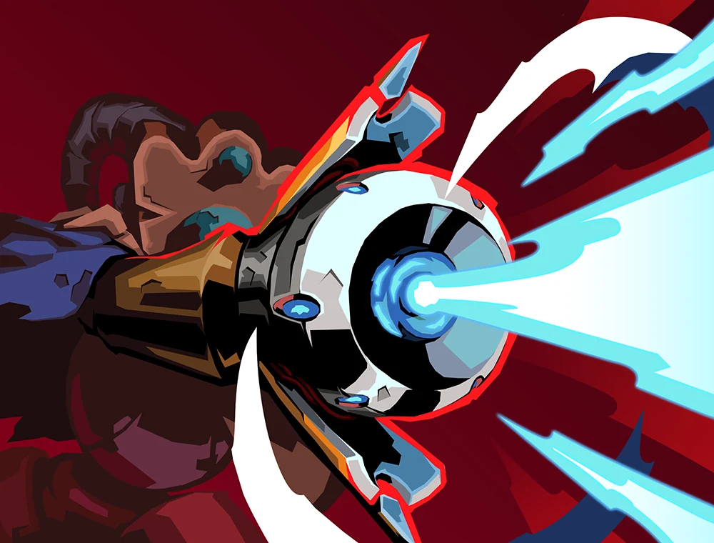 Adaptive Strike card art, Slay the Spire 2
