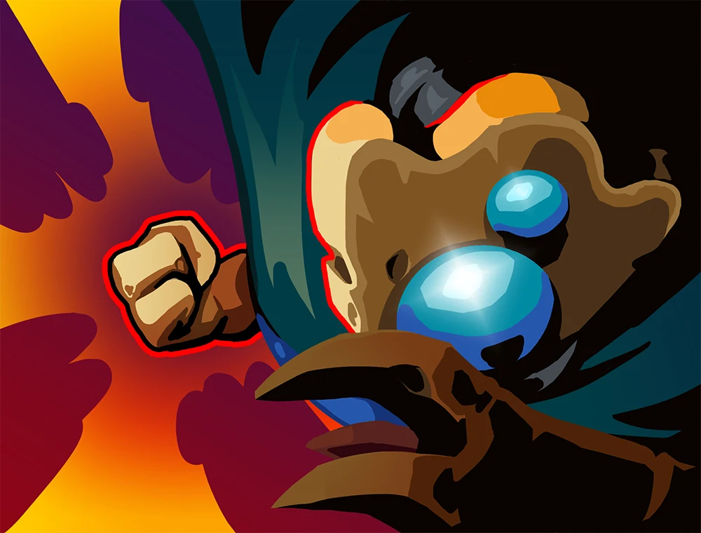 All for One card art, Slay the Spire 2