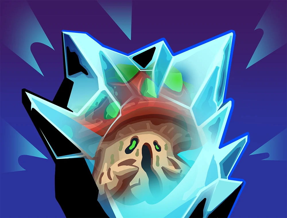 Chill card art, Slay the Spire 2