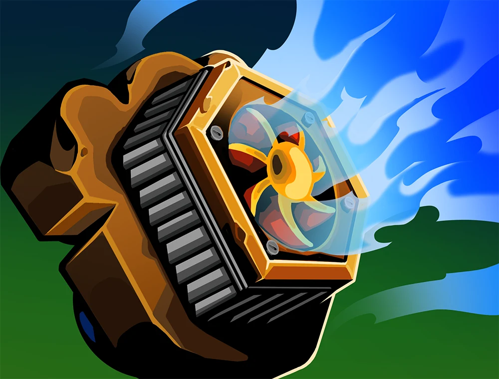Coolant card art, Slay the Spire 2
