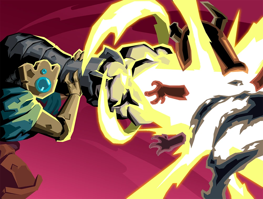 Flak Cannon card art, Slay the Spire 2