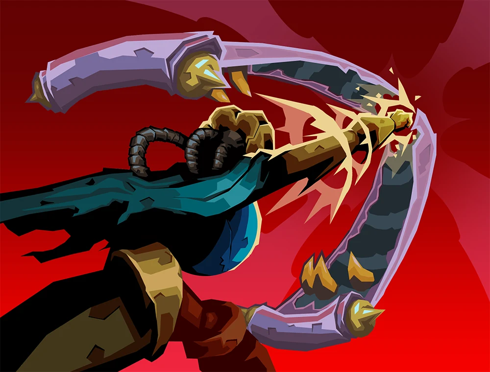 Focused Strike card art, Slay the Spire 2