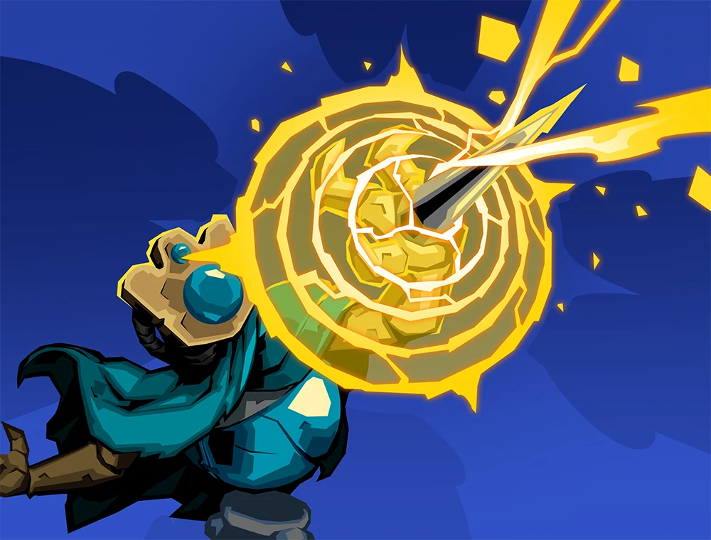 Lightning Rod card art, Slay the Spire 2