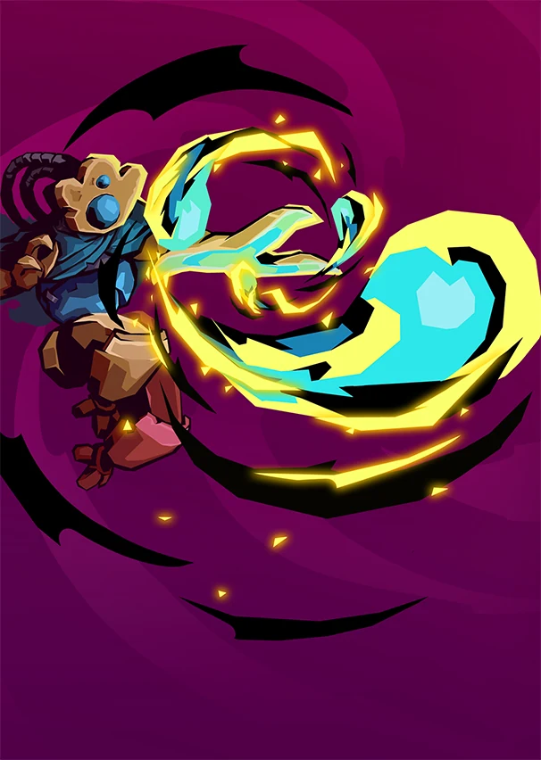 Quadcast card art, Slay the Spire 2