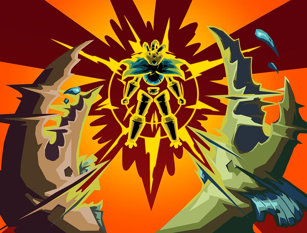 Shatter card art, Slay the Spire 2