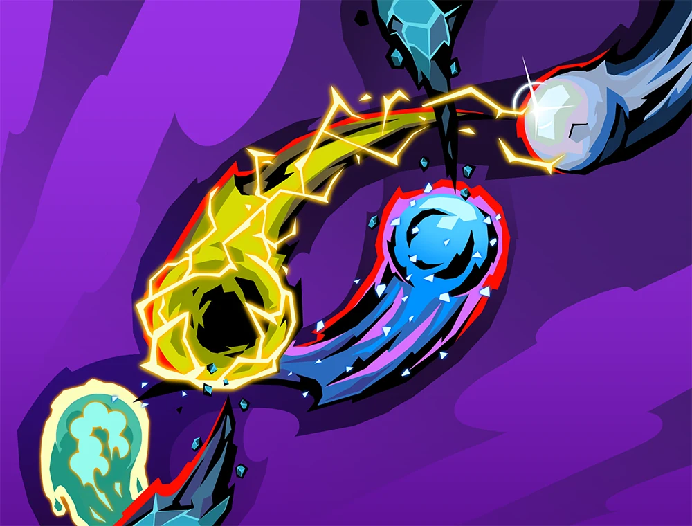 Synchronize card art, Slay the Spire 2