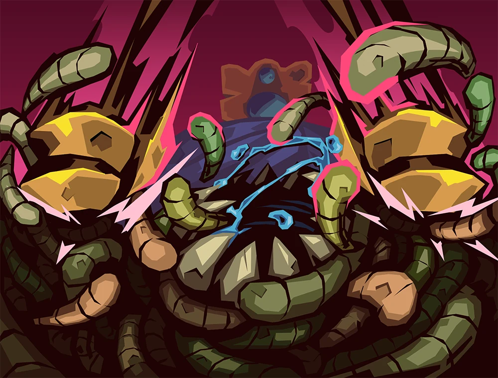 Uproar card art, Slay the Spire 2
