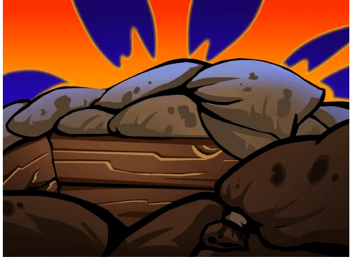 Entrench card art, Slay the Spire 2