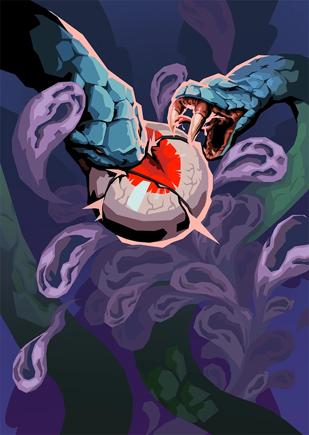 Maul card art, Slay the Spire 2