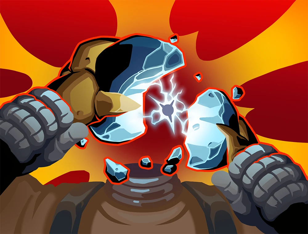 Rip and Tear card art, Slay the Spire 2
