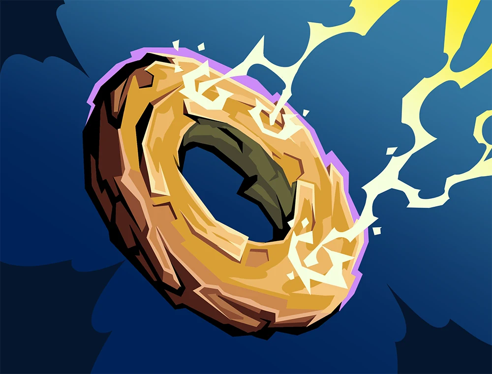 Toric Toughness card art, Slay the Spire 2