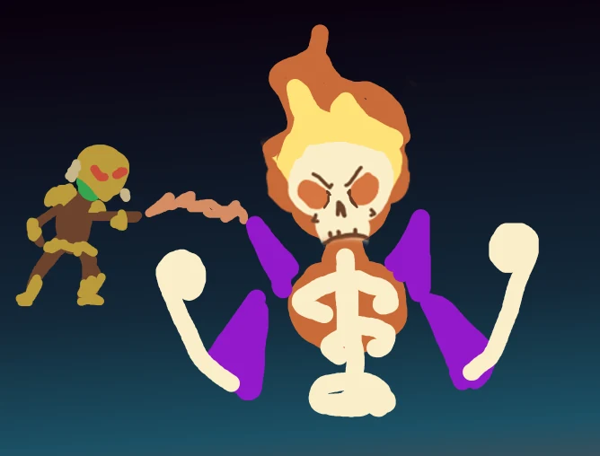 Blaze card art, Slay the Spire 2