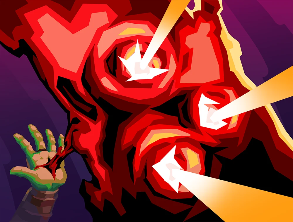 Blood Wall card art, Slay the Spire 2