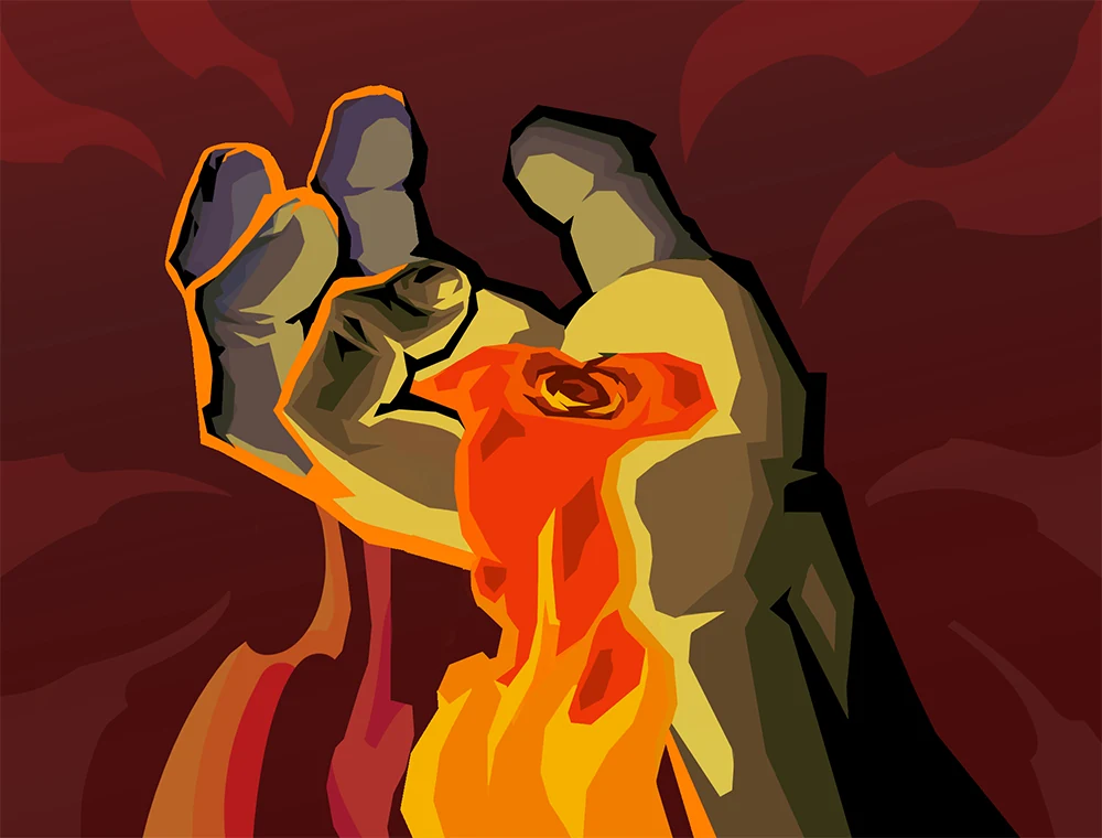 Bloodletting card art, Slay the Spire 2