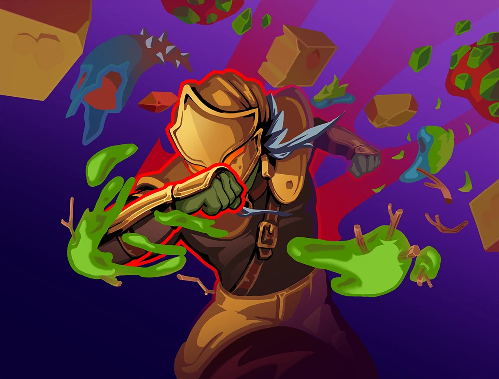 Breakthrough card art, Slay the Spire 2