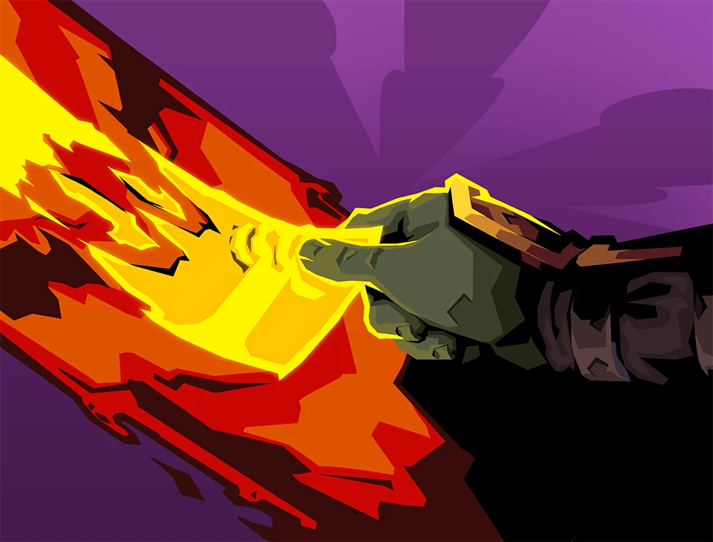 Cascade card art, Slay the Spire 2