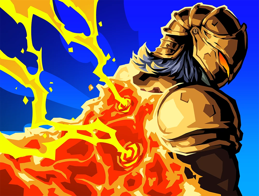 Crimson Mantle card art, Slay the Spire 2