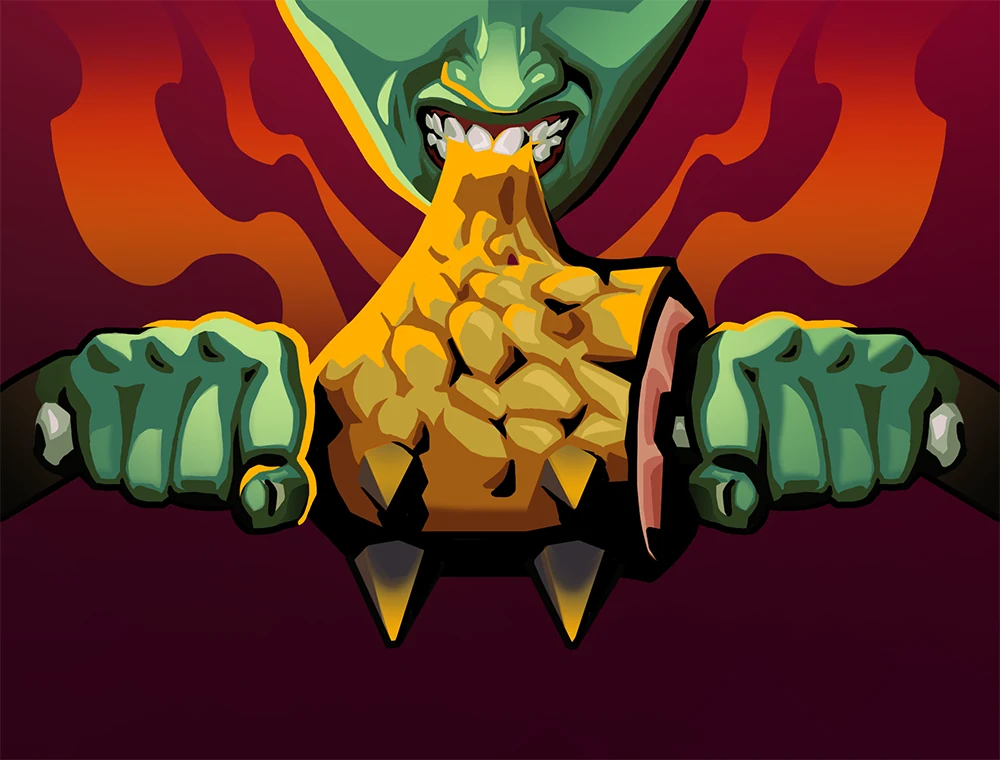 Feed card art, Slay the Spire 2