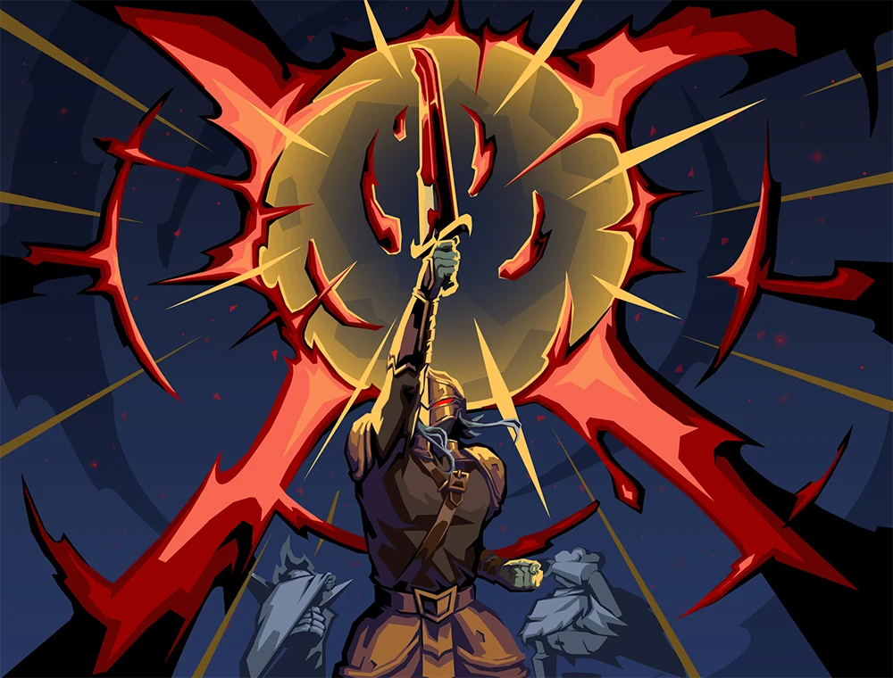 Midnight card art, Slay the Spire 2