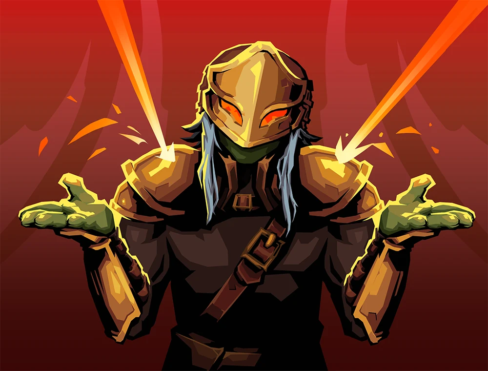 Shrug It Off card art, Slay the Spire 2