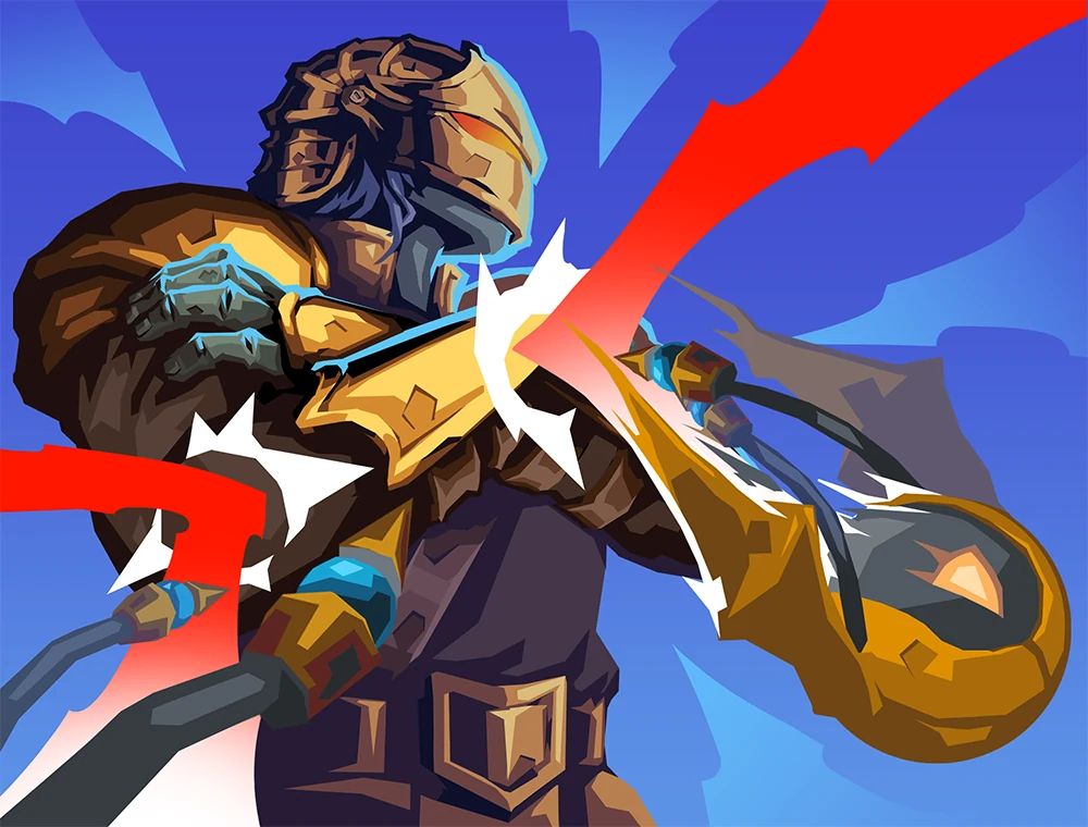 Unmovable card art, Slay the Spire 2