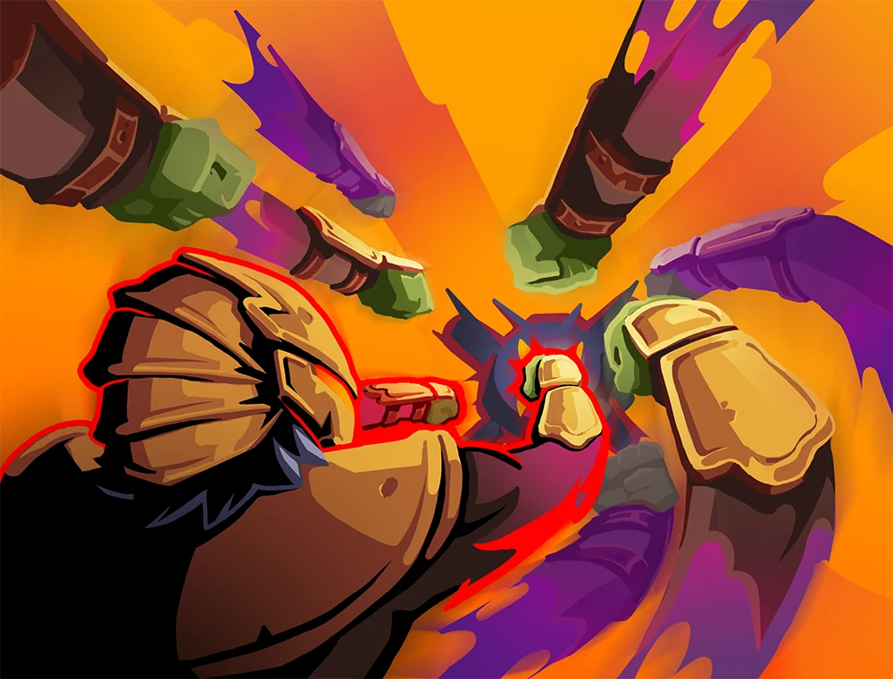 Unrelenting card art, Slay the Spire 2