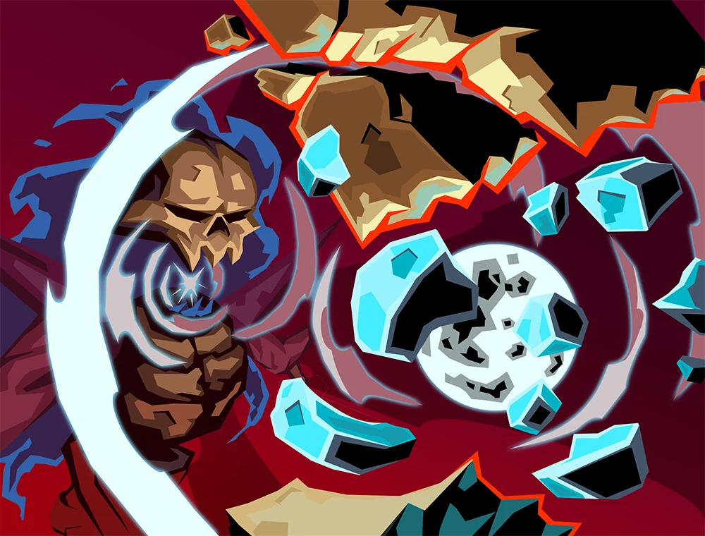 Banshee's Cry card art, Slay the Spire 2
