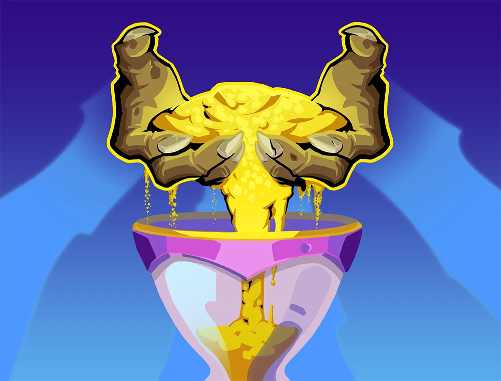 Borrowed Time card art, Slay the Spire 2