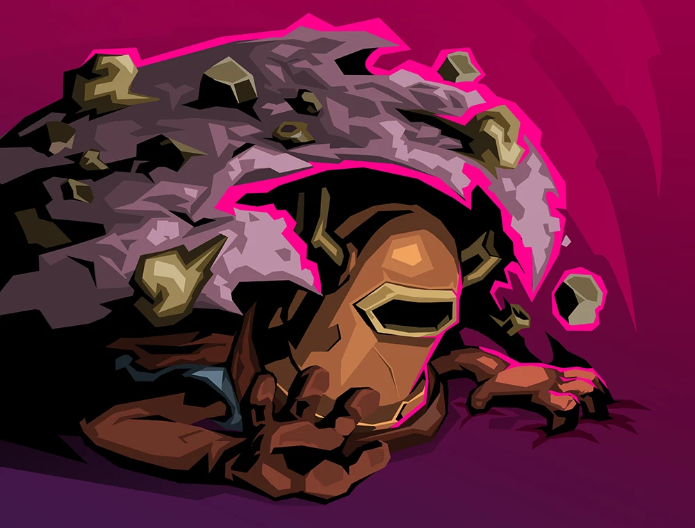 Bury card art, Slay the Spire 2