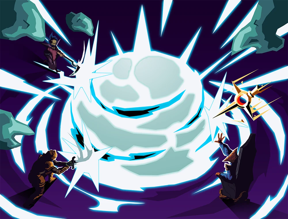 Cacophony card art, Slay the Spire 2