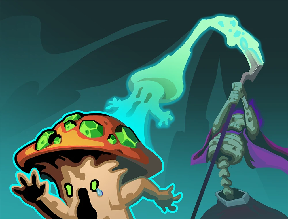 Capture Spirit card art, Slay the Spire 2