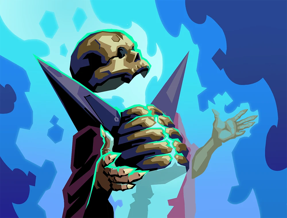 Cleanse card art, Slay the Spire 2