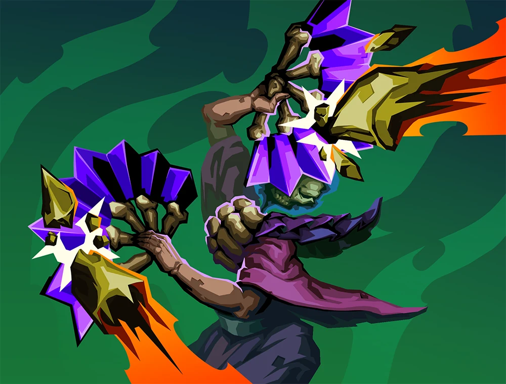 Danse Macabre card art, Slay the Spire 2