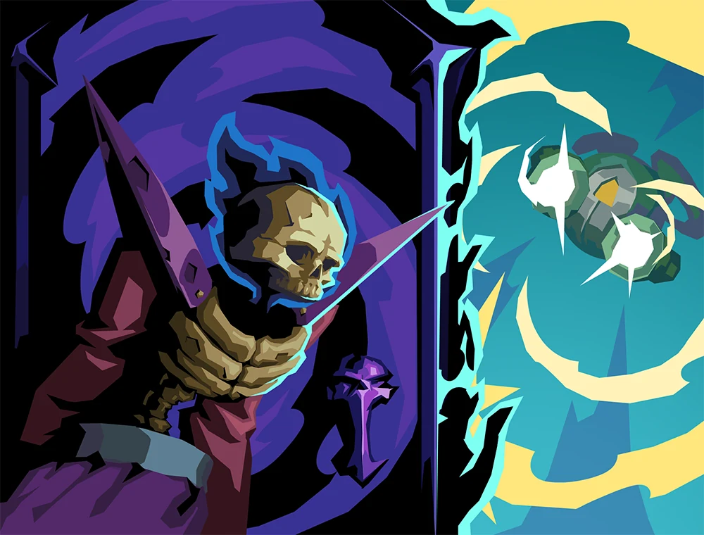 Death's Door card art, Slay the Spire 2